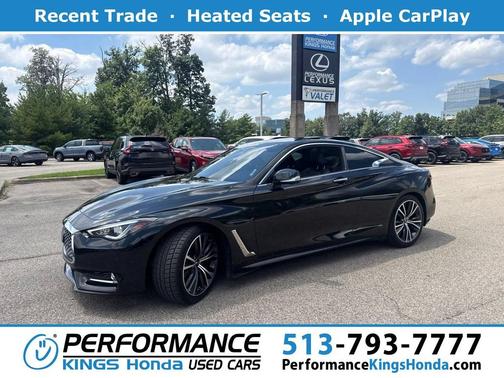 Midnight Black 2021 INFINITI Q60 3.0T LUXE