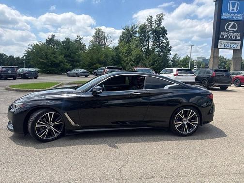 Midnight Black 2021 INFINITI Q60 3.0T LUXE