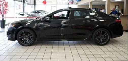 Crystal Black Pearl 2019 Acura TLX Technology