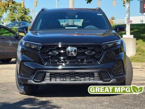 Crystal Black Pearl 2024 Honda CR-V Hybrid Sport FWD