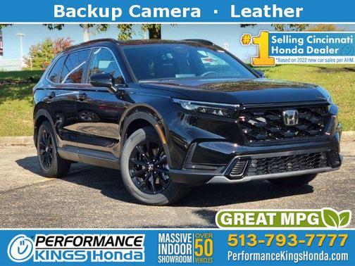 Crystal Black Pearl 2024 Honda CR-V Hybrid Sport FWD