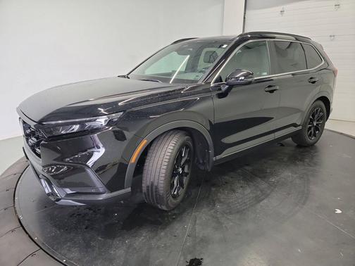 Crystal Black Pearl 2024 Honda CR-V Hybrid Sport FWD
