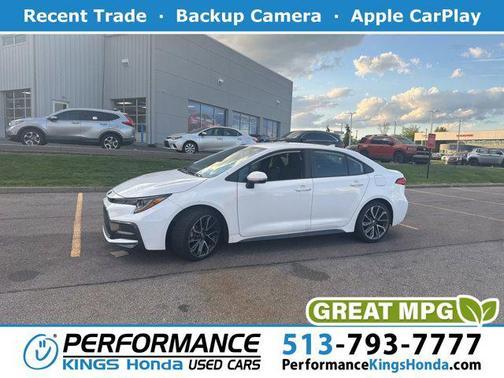 Super White 2020 Toyota Corolla SE