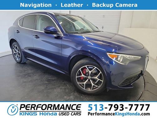 Montecarlo Blue Metallic 2021 Alfa Romeo Stelvio Ti