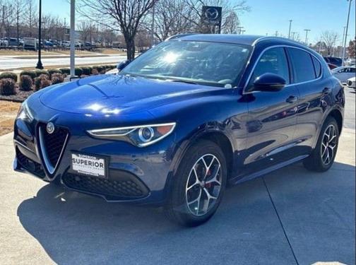 Montecarlo Blue Metallic 2021 Alfa Romeo Stelvio Ti