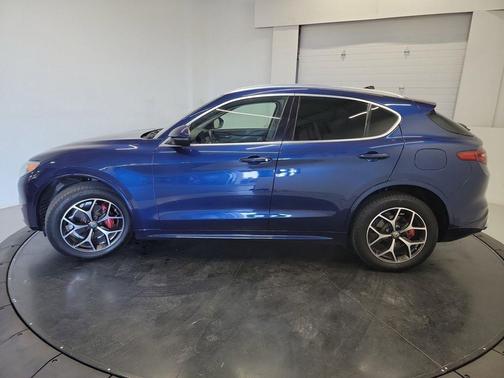 Montecarlo Blue Metallic 2021 Alfa Romeo Stelvio Ti