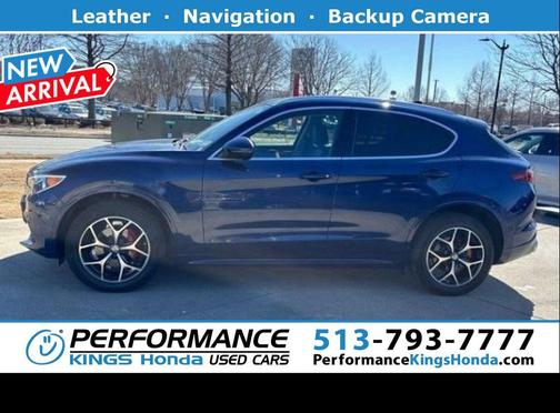 Montecarlo Blue Metallic 2021 Alfa Romeo Stelvio Ti