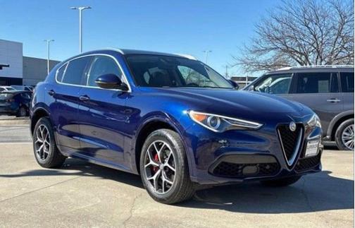 Montecarlo Blue Metallic 2021 Alfa Romeo Stelvio Ti