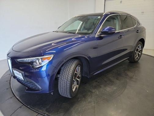 Montecarlo Blue Metallic 2021 Alfa Romeo Stelvio Ti