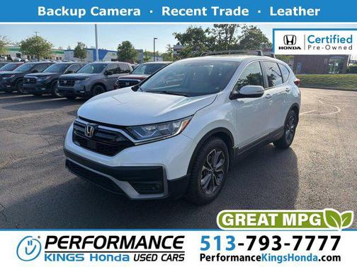 Platinum White Pearl 2022 Honda CR-V 2WD EX-L