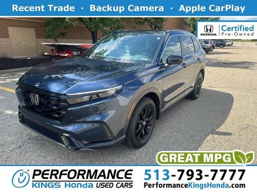 Meteorite Gray Metallic 2024 Honda CR-V Hybrid Sport AWD