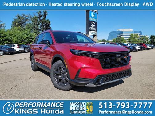 Radiant Red Metallic 2026 Honda CR-V Hybrid TrailSport AWD
