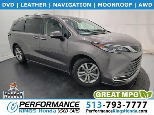 2022 Toyota Sienna Platinum 7 Passenger