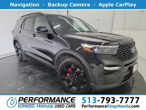 Agate Black Metallic 2020 Ford Explorer ST