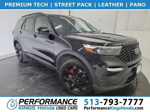 Agate Black Metallic 2020 Ford Explorer ST