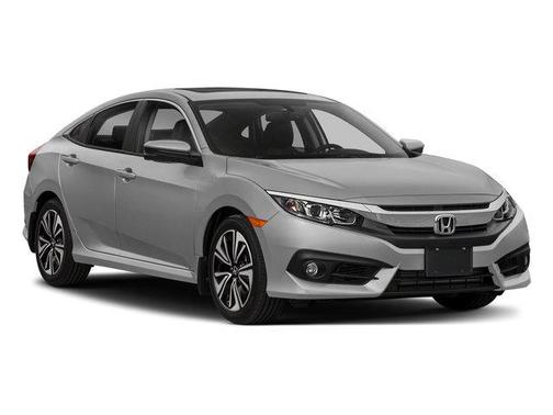 Blue 2018 Honda Civic EX-L