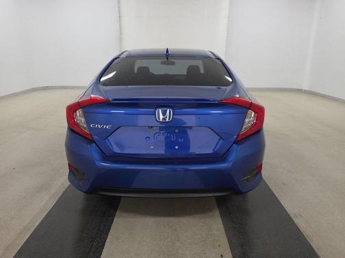 Blue 2018 Honda Civic EX-L