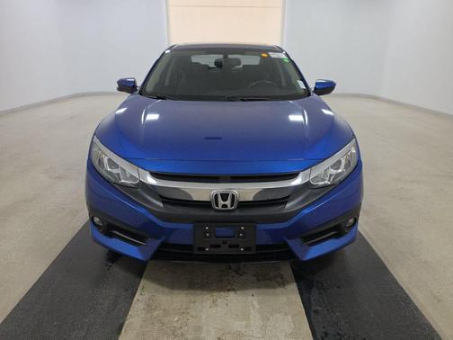 Blue 2018 Honda Civic EX-L