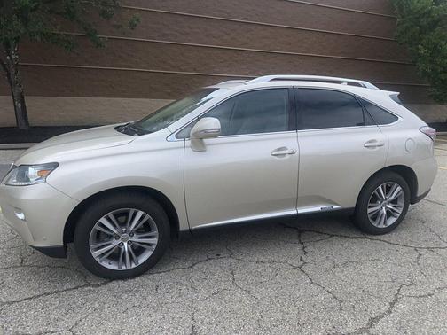 Satin Cashmere Metallic 2015 Lexus RX 450h Base