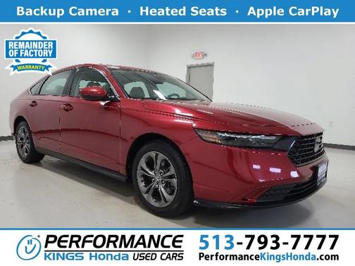Radiant Red Metallic 2024 Honda Accord EX