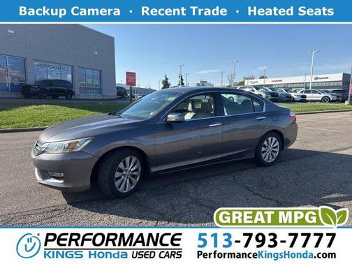 Modern Steel Metallic 2013 Honda Accord EX-L
