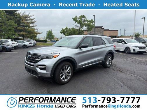 Iconic Silver Metallic 2021 Ford Explorer XLT