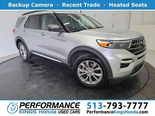 Iconic Silver Metallic 2021 Ford Explorer XLT