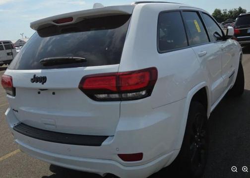 Bright White Clearcoat 2020 Jeep Grand Cherokee Altitude