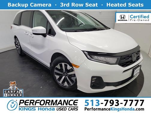 Platinum White Pearl 2025 Honda Odyssey EX-L