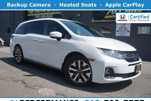 Platinum White Pearl 2025 Honda Odyssey EX-L