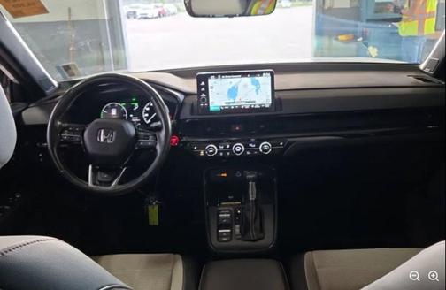 Platinum White Pearl 2023 Honda CR-V Hybrid Sport Touring AWD