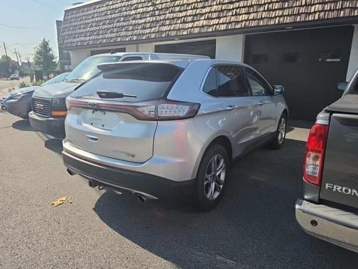 Ingot Silver 2017 Ford Edge Titanium