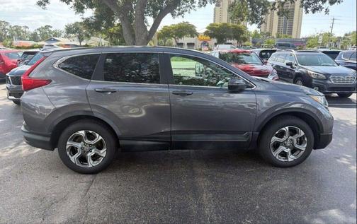 Modern Steel Metallic 2019 Honda CR-V EX-L