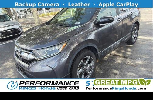 Modern Steel Metallic 2019 Honda CR-V EX-L