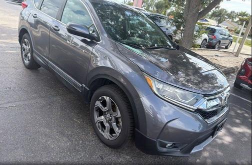 Modern Steel Metallic 2019 Honda CR-V EX-L