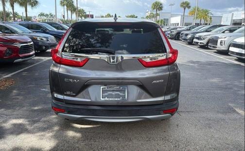 Modern Steel Metallic 2019 Honda CR-V EX-L