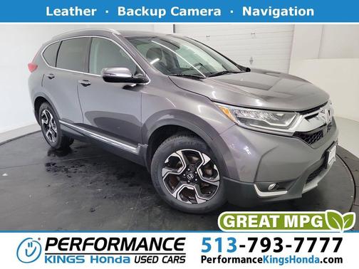Modern Steel Metallic 2018 Honda CR-V Touring