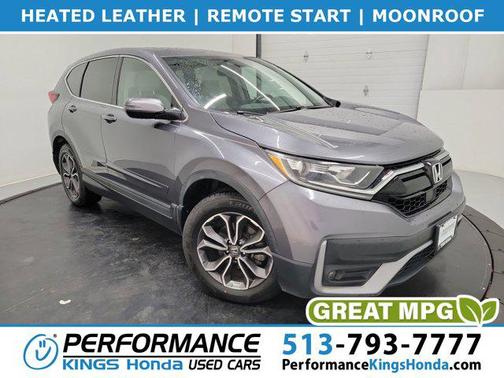 Gray 2021 Honda CR-V 2WD EX-L