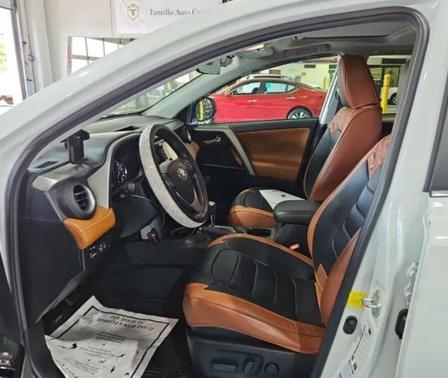Blizzard Pearl 2017 Toyota RAV4 Limited