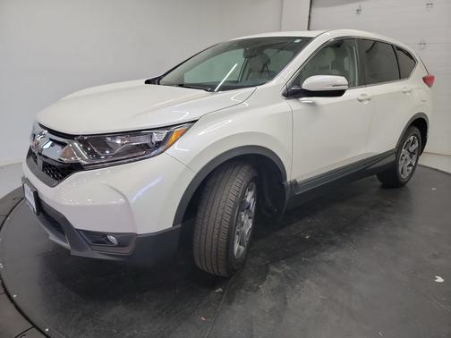 White Diamond Pearl 2018 Honda CR-V EX-L