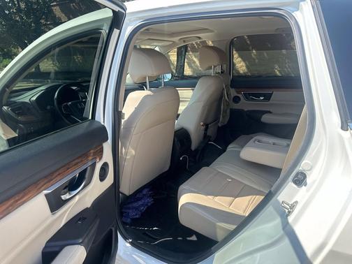 White Diamond Pearl 2018 Honda CR-V EX-L