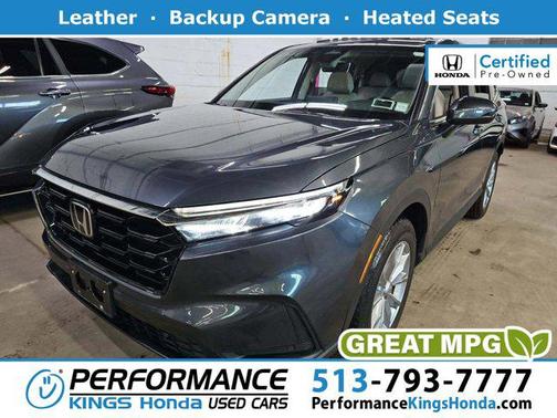 Gray 2023 Honda CR-V EX-L AWD