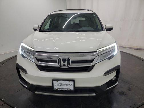 White Diamond Pearl 2019 Honda Pilot Elite