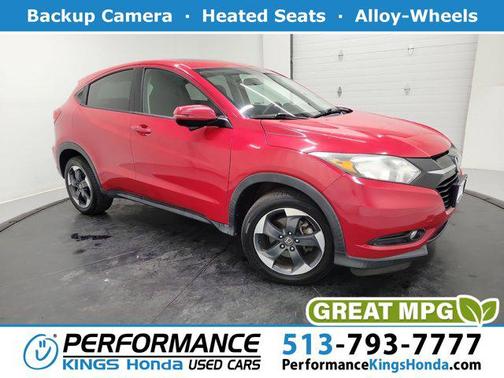 Milano Red 2018 Honda HR-V EX