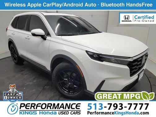 Platinum White Pearl 2024 Honda CR-V EX-L AWD