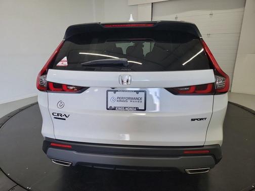 Platinum White Pearl 2026 Honda CR-V Hybrid Sport AWD