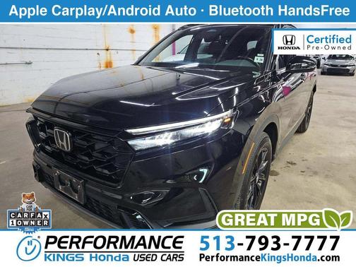 Crystal Black Pearl 2024 Honda CR-V Hybrid Sport AWD