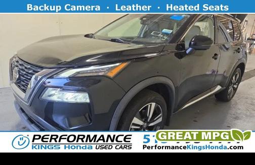 Super Black 2021 Nissan Rogue SL