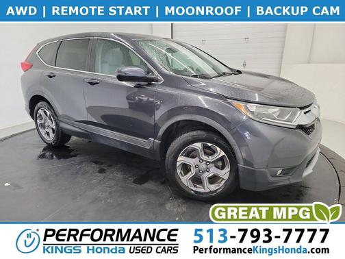 Gunmetal Metallic 2018 Honda CR-V EX