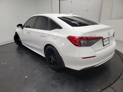 Platinum White 2024 Honda Civic Sport